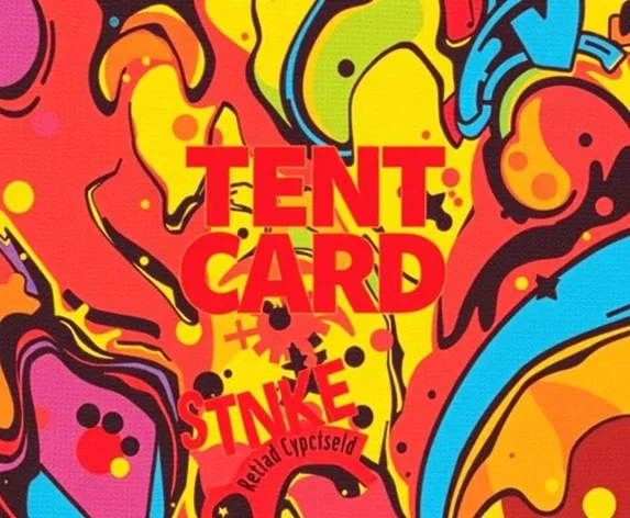 tent card