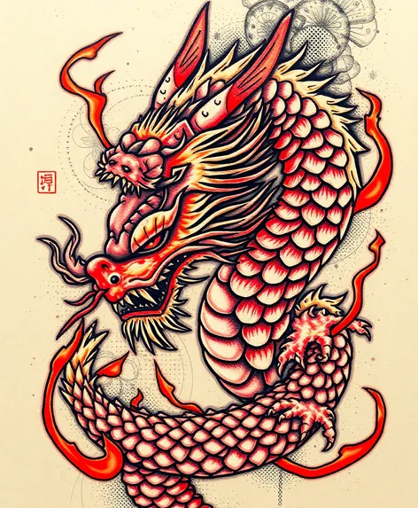 tattoo back dragon