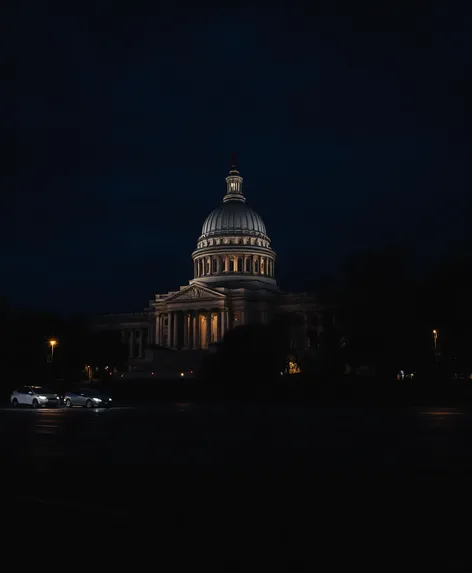 capital building dark