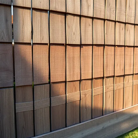 horizontal wood fence