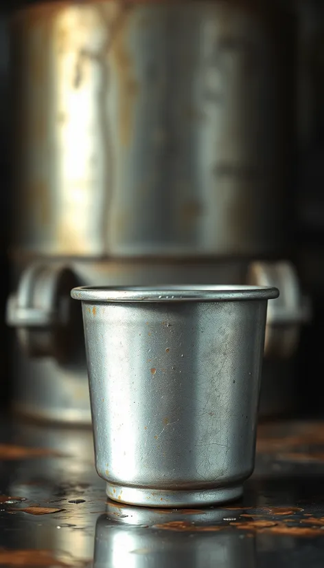 metal cup