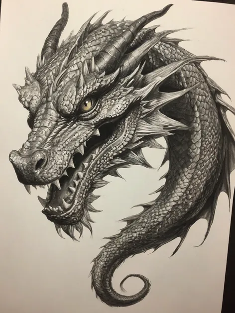 dragon drawing