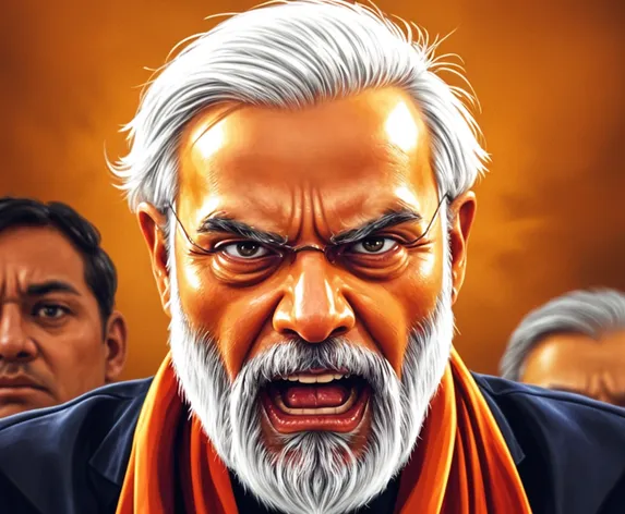 modi angry