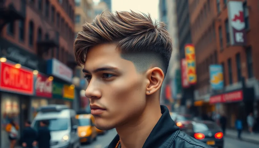 hairstyle medium fade