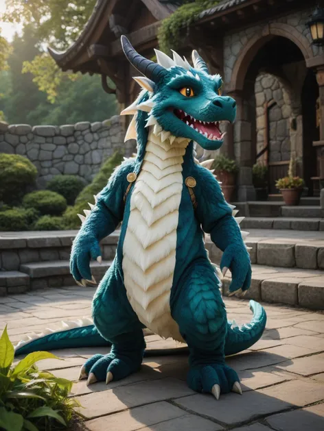 dragon fursuit