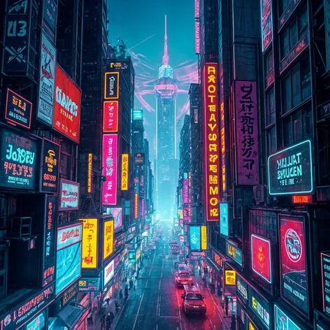 cyberpunk style