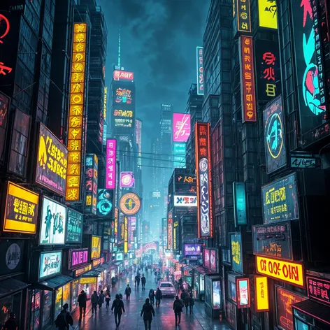 cyberpunk style