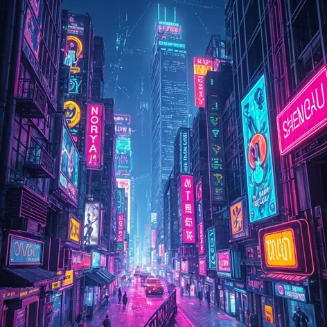 cyberpunk style