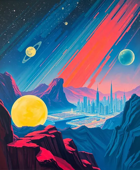 soviet painting new planet