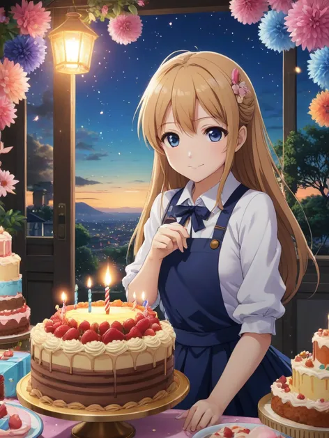happy birthday anime