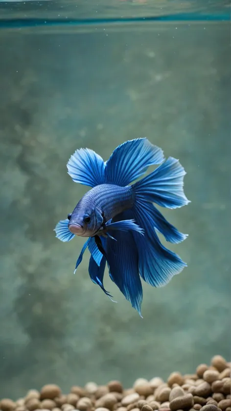 blue beta fish