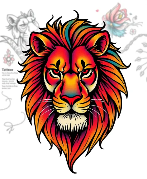 lion tattoo tattoo