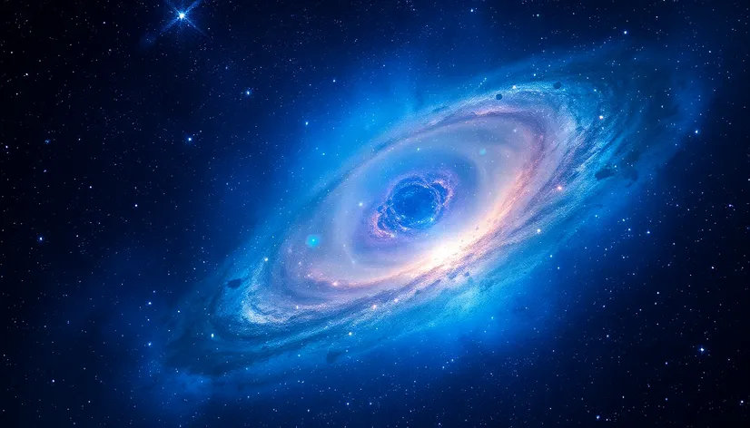 blue galaxy