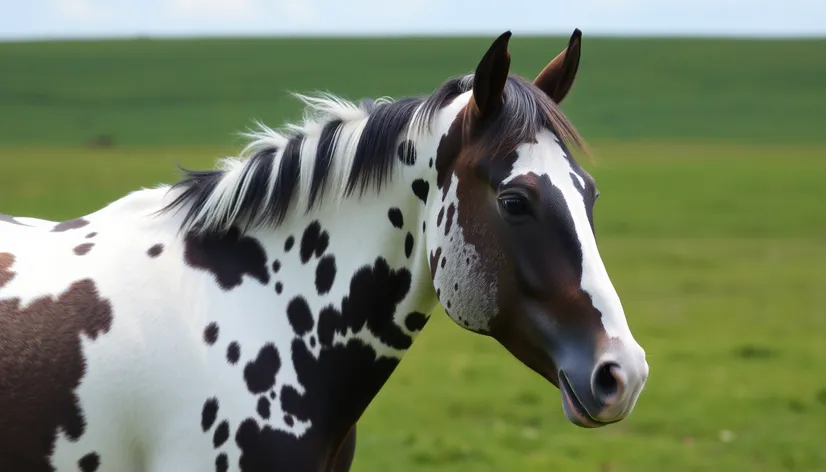 piebald horse