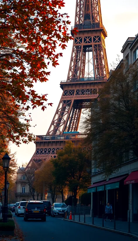 paris autumn hd 4k