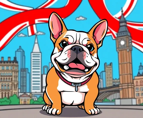 cartoon british bulldog