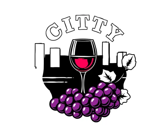 city winery logo vector