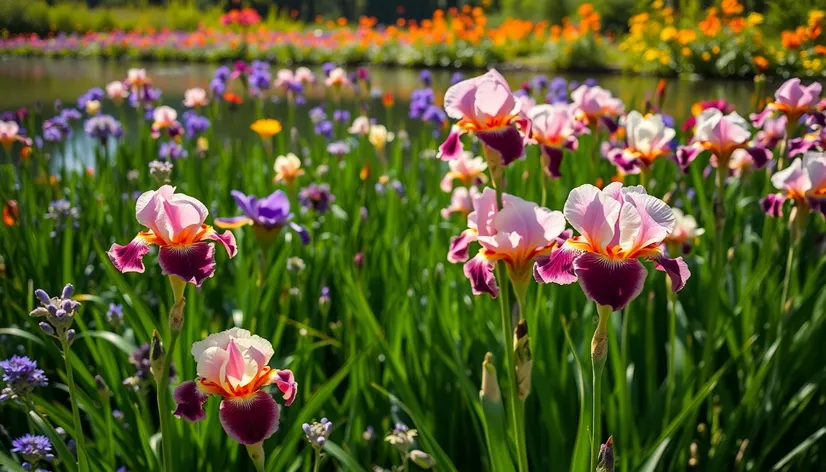 sumter's swan lake iris