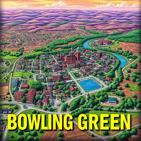 bowling green ky map