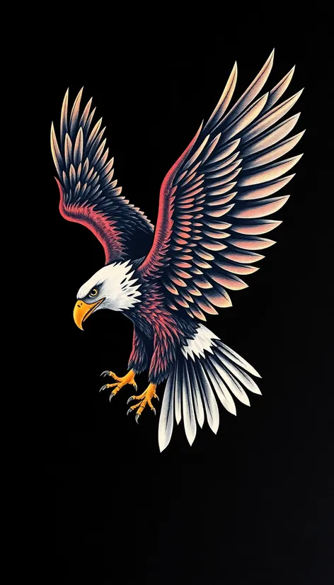 bald eagle tattoo