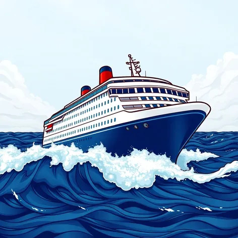 cruise ship clip art