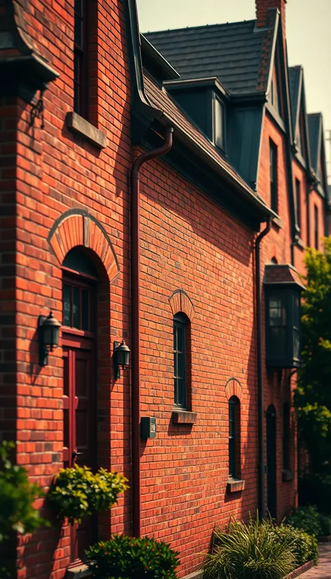 red brick house