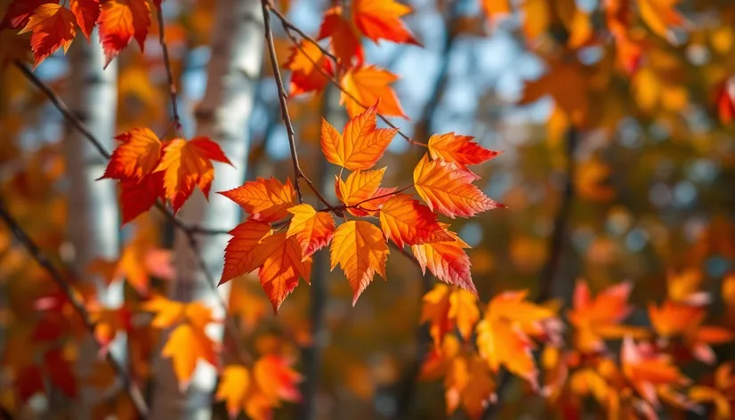 birch tree leaves