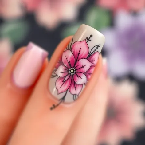 flower for nail