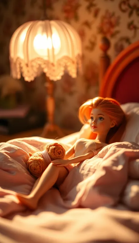 bed barbie doll