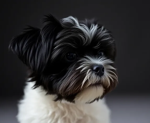 shih tzu black and