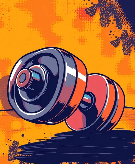 dumbbell drawing