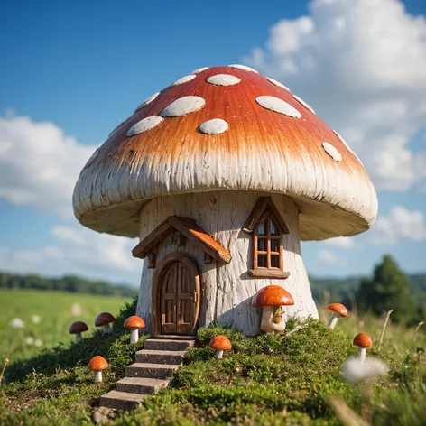 mushroom house