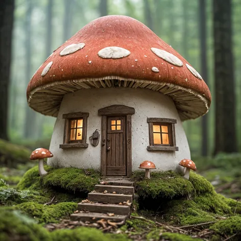 mushroom house