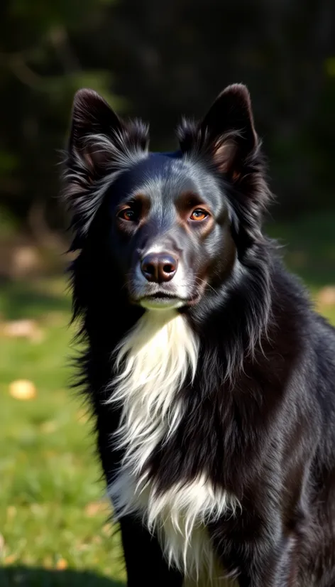 black border collie