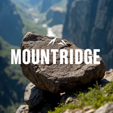 MOUNTRIDGE logo same font