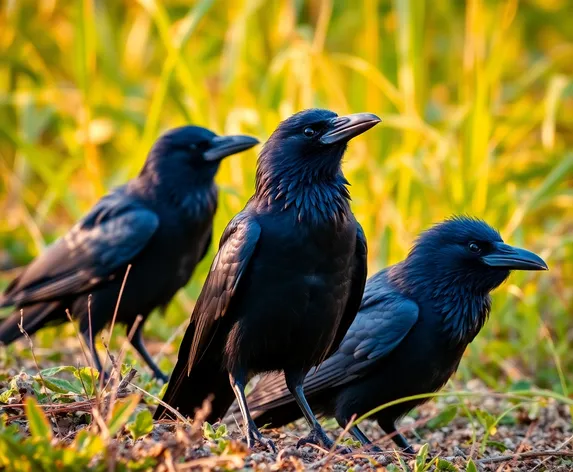 african crows