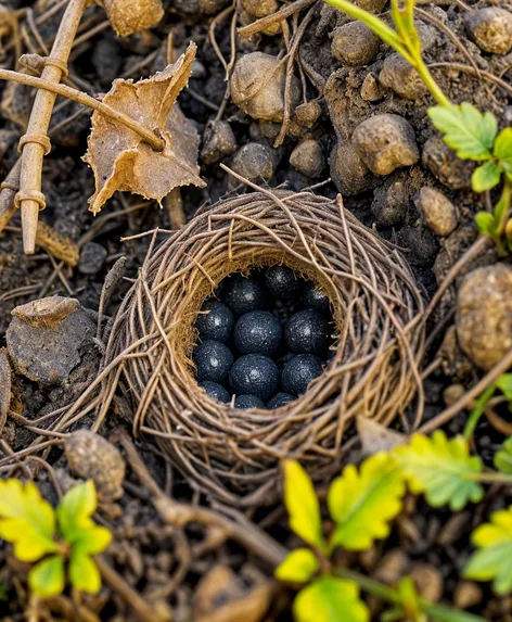 dirt dauber nest