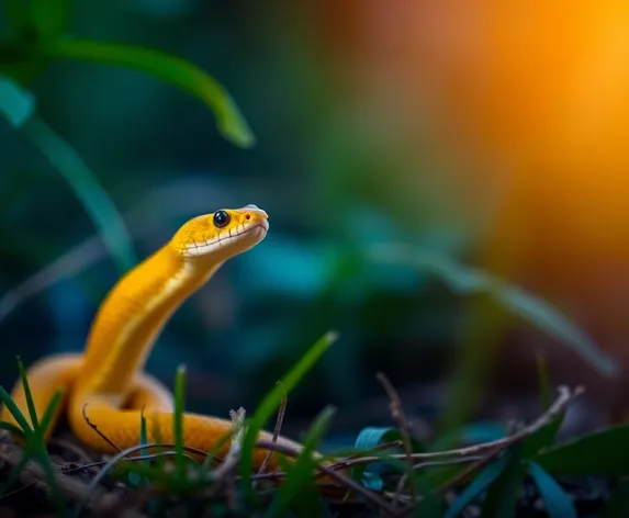 yellow rat snake