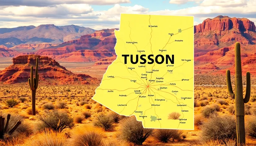 map of tucson az