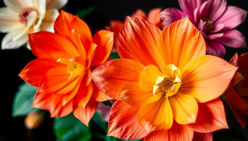 realistic paper flowers