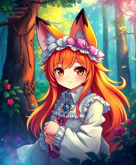 anime foxgirl