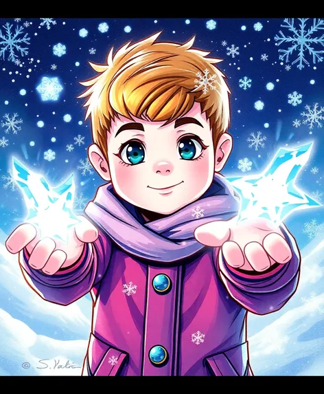 kid with ice powers