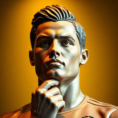 cristiano ronaldo statue