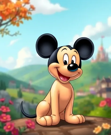 mickey mouse dog