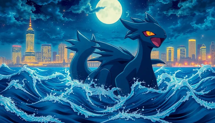 pokemon water dark type