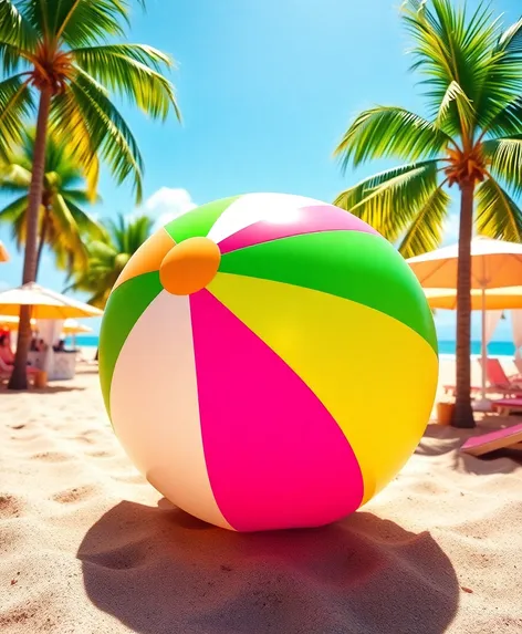 beach ball clipart