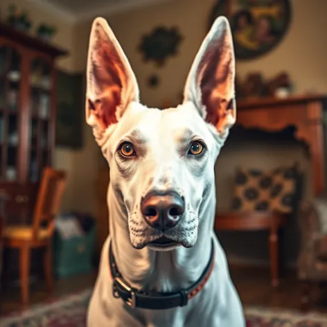 white doberman pinscher