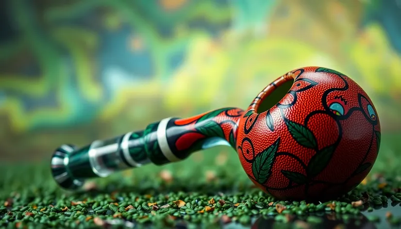 football themed marijuana pipe