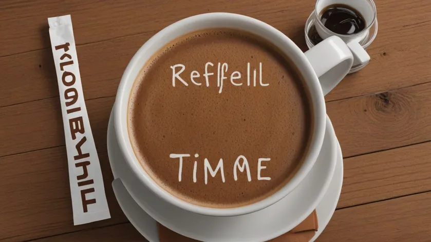 COFFEE REFILL, WITH WORDS