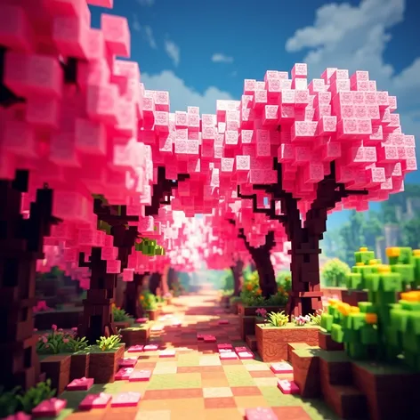 cherry blossom palette minecraft